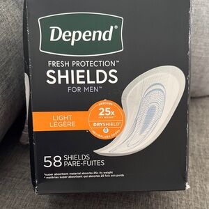 Depend Fresh Protection Shields for Men - Light Légère